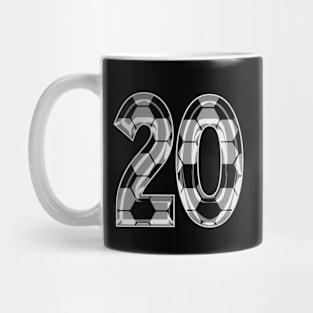 Soccer Number 20 Soccer Jersey #20 Soccer Mom Player Fan Mug